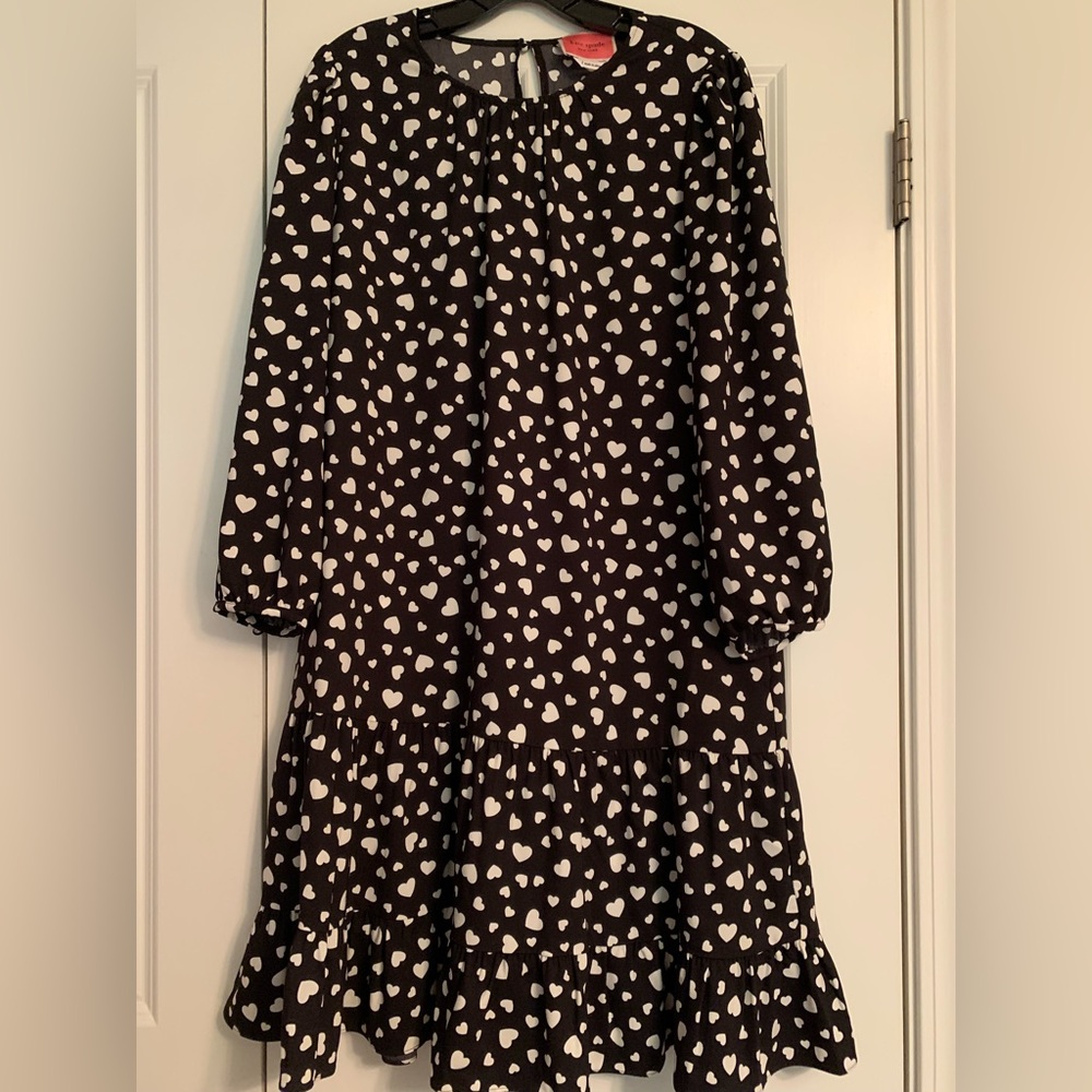 kate spade heart pop shift dress